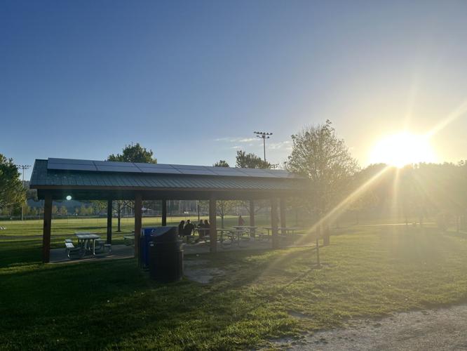 Town of Boone powers up two new solar shelters | Local News ...