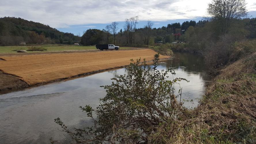 Restoration project begins on South Fork New River near Brookshire Park