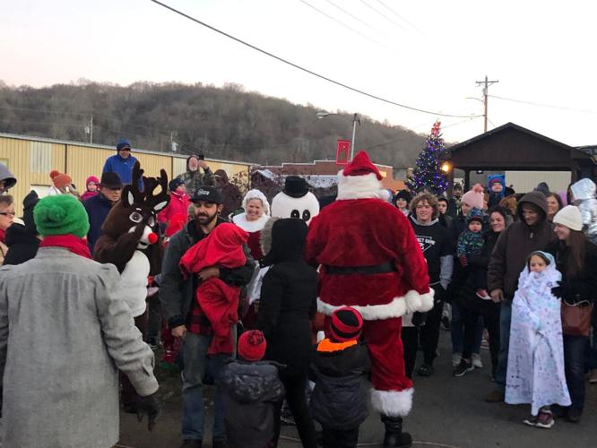 West Jefferson celebrates lighting of downtown Christmas tree