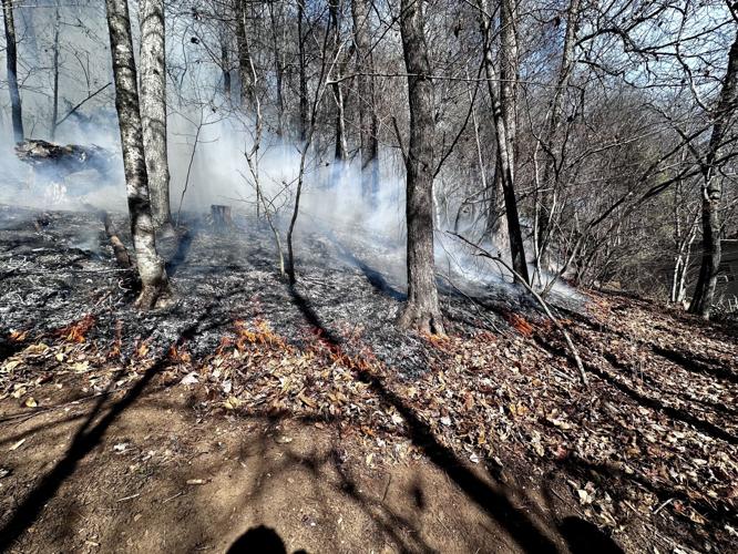 Crews contain 2-acre brush fire in Boone Sunday afternoon | Local News ...