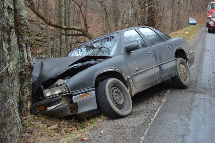 Two injured after vehicle runs into tree News