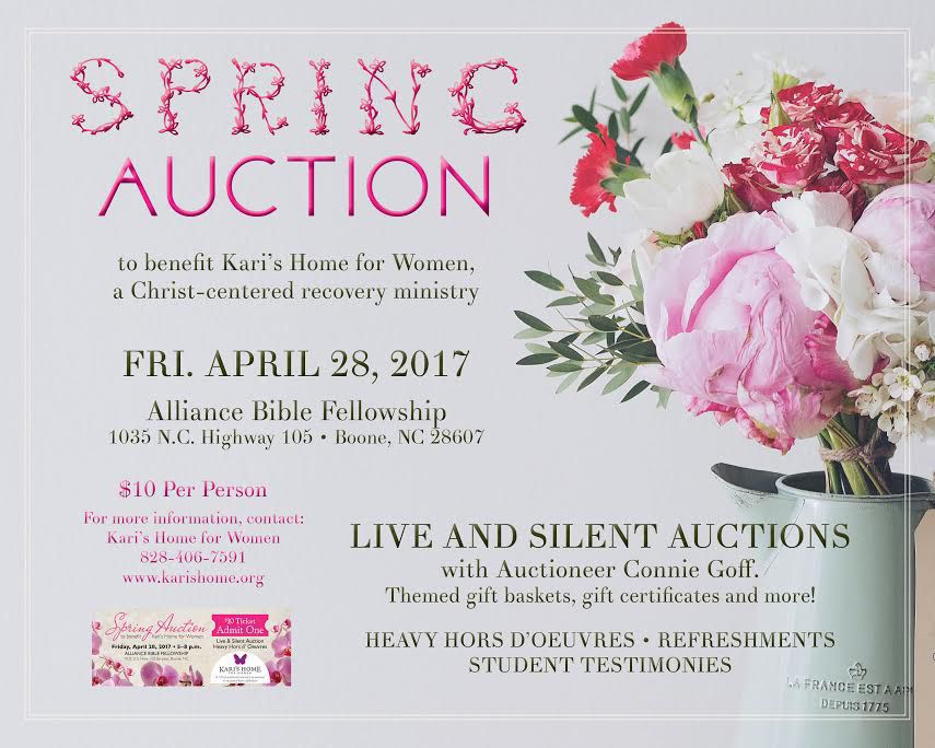 Kari's Home Auction set for April 28