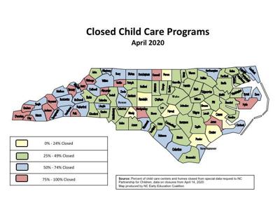 Subsidies available for child care, but 76 percent of centers are closed in  Watauga | Covid19 | wataugademocrat.com