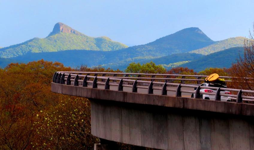 Linn Cove Viaduct on the Blue Ridge Parkway