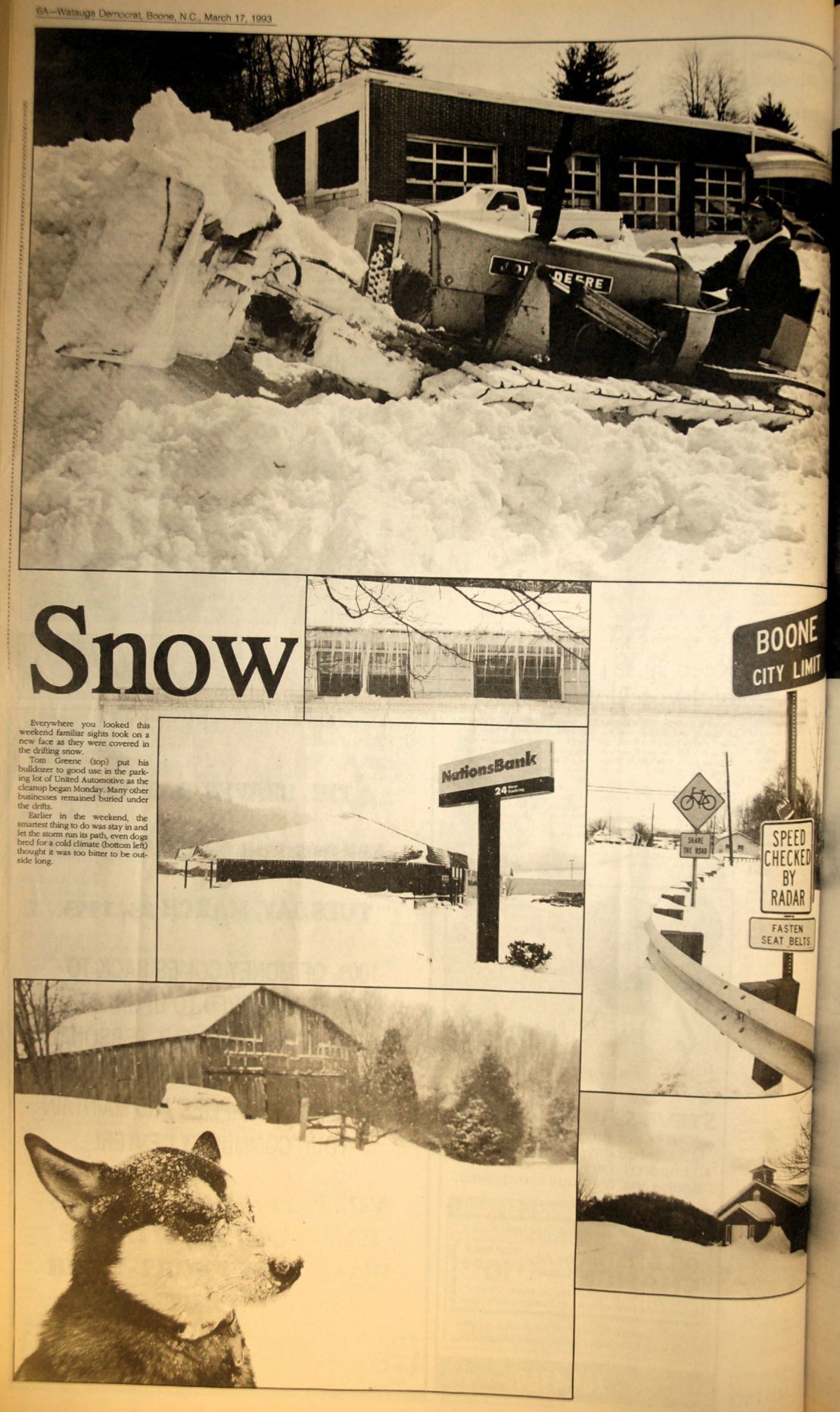 The Blizzard Of 93 Watauga Wataugademocrat Com