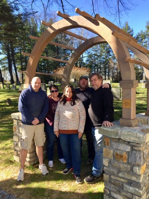 Built to Last: Blowing Rock family erects arbor to honor son's