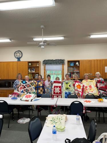 Western Watauga Senior and Community Center lap quilting class produces finished quilts