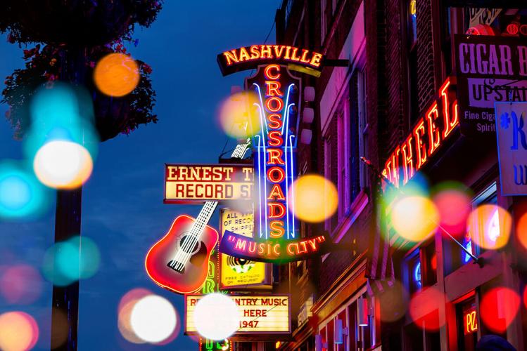 Nashville in lights
