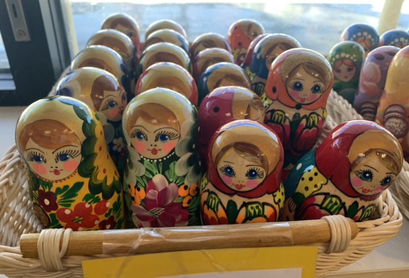 Miniature best sale nesting dolls