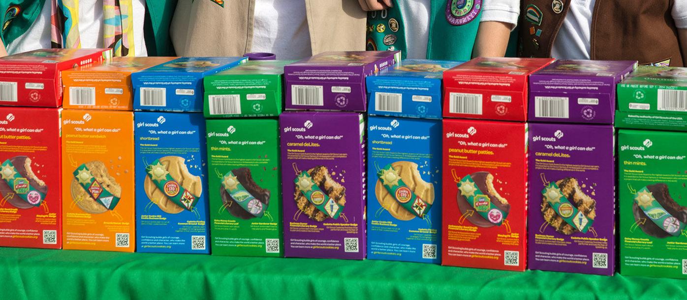 Girl Scout Cookie season begins, contactfree deliveries now offered