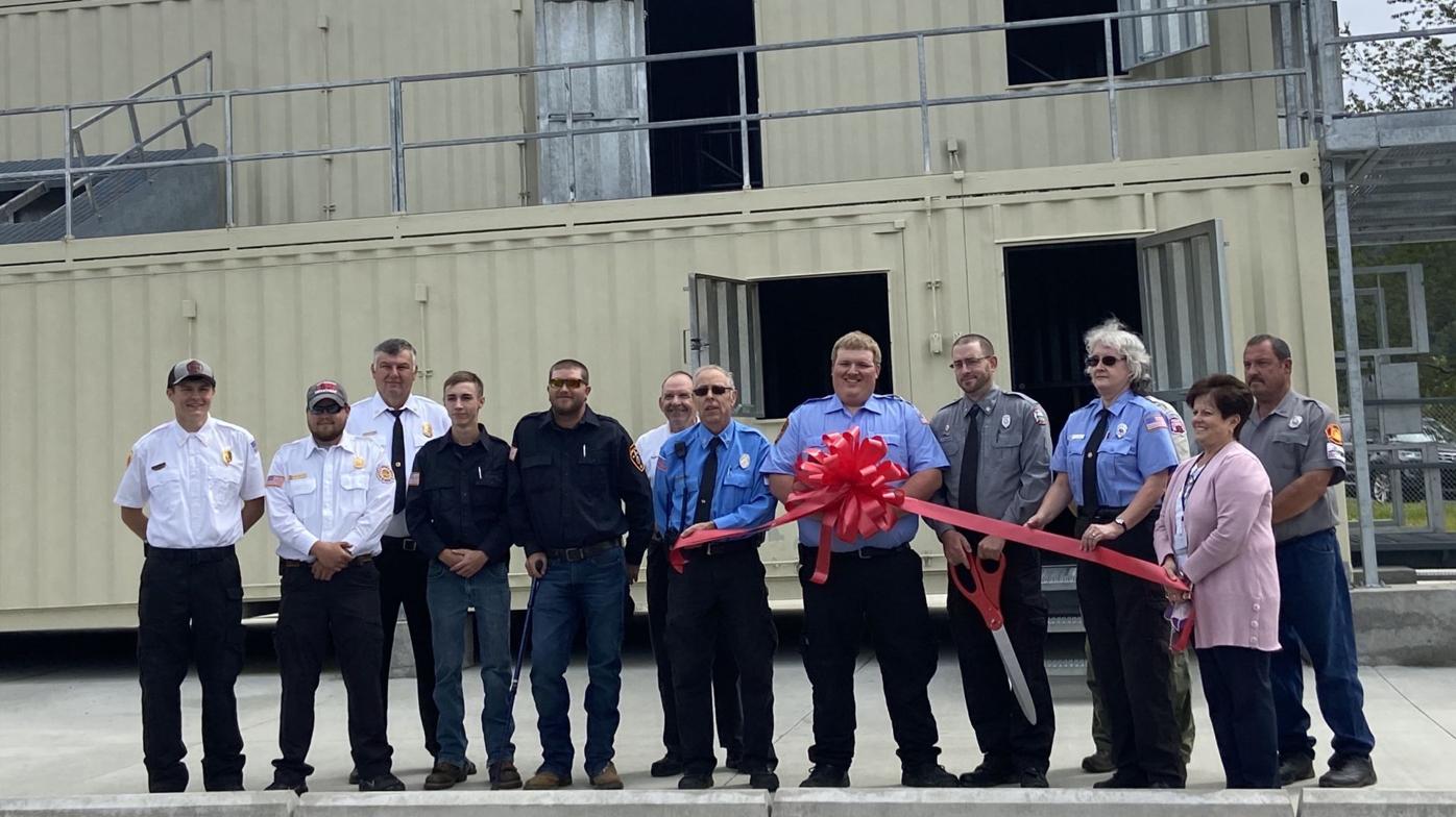 Community celebrates addition of new fire training