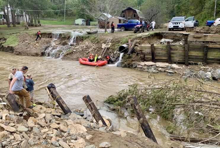 Active rescue efforts continue as emergency services make their way ...
