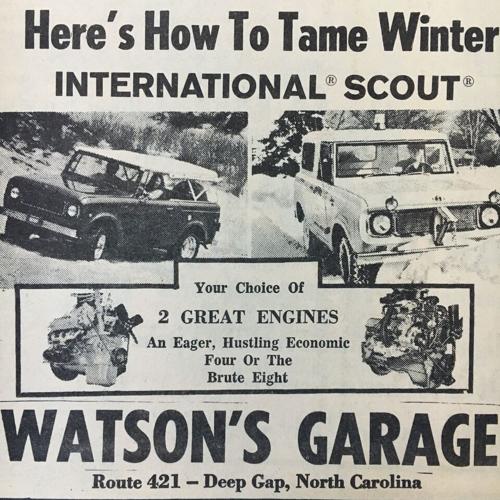 Into the Archives 1970 Watauga