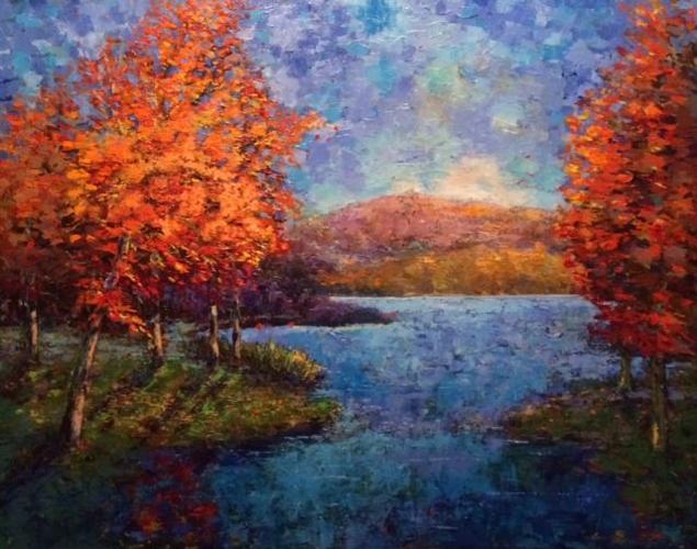 Painter Amos Westmoreland discusses art show, "Speak to the Mountains" Entertainment