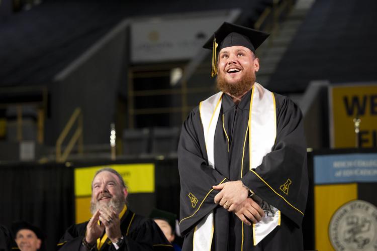 Luke Combs receives honorary degree at App State Commencement | |  wataugademocrat.com