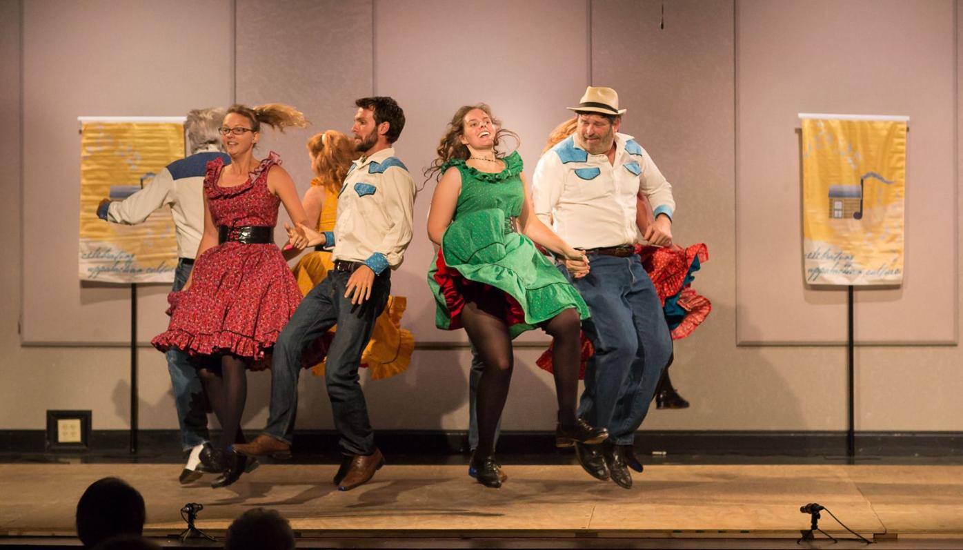 Strictly Strings Green Glass Cloggers Perform In Blowing Rock Oct 15