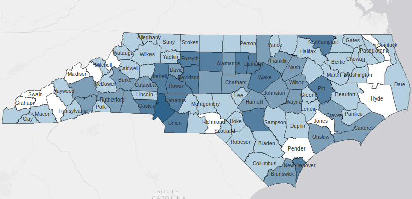 At Least 2 542 N C Covid 19 Cases 33 Deaths Reported Covid19 Wataugademocrat Com