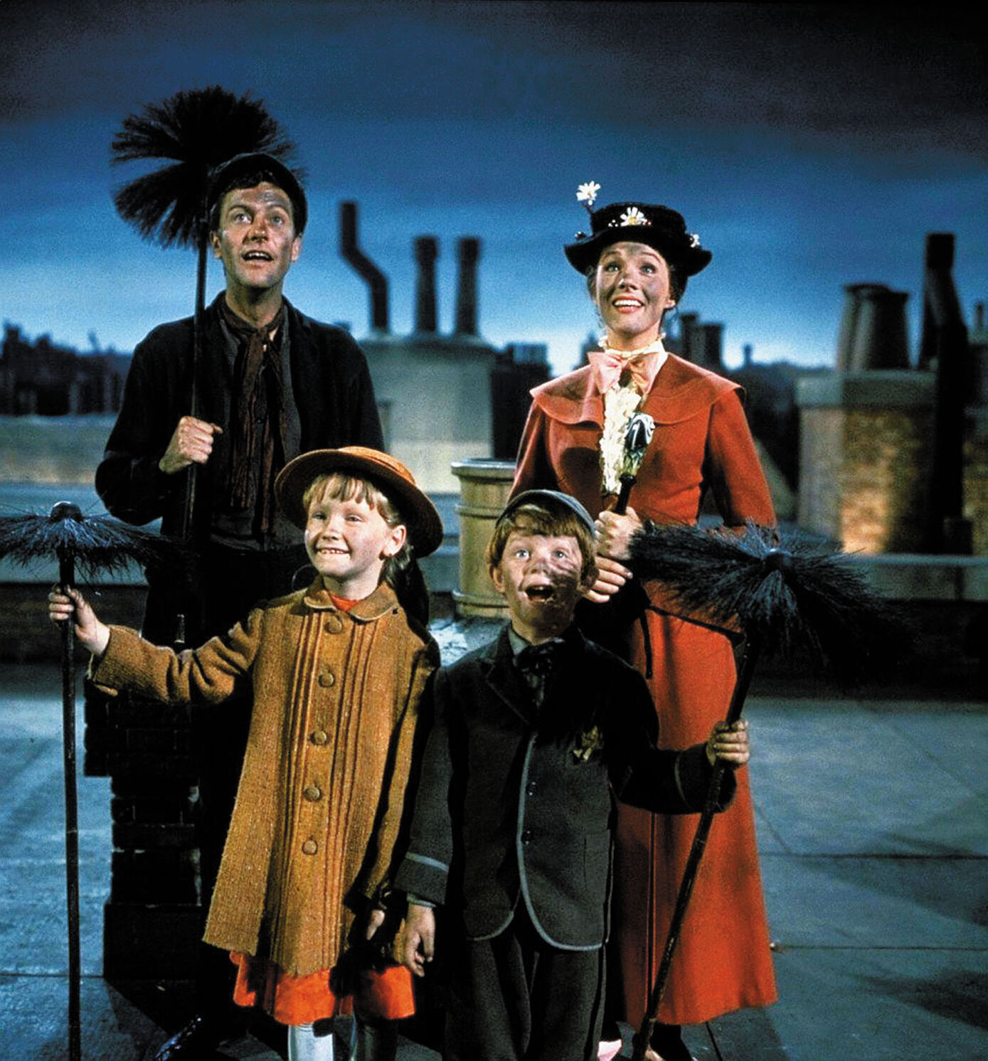 Supercalifragilisticexpialidocious': Mary Poppins descends on