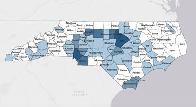 Dhhs Grounds Map Three COVID-19 cases confirmed in Watauga, statewide case count ...