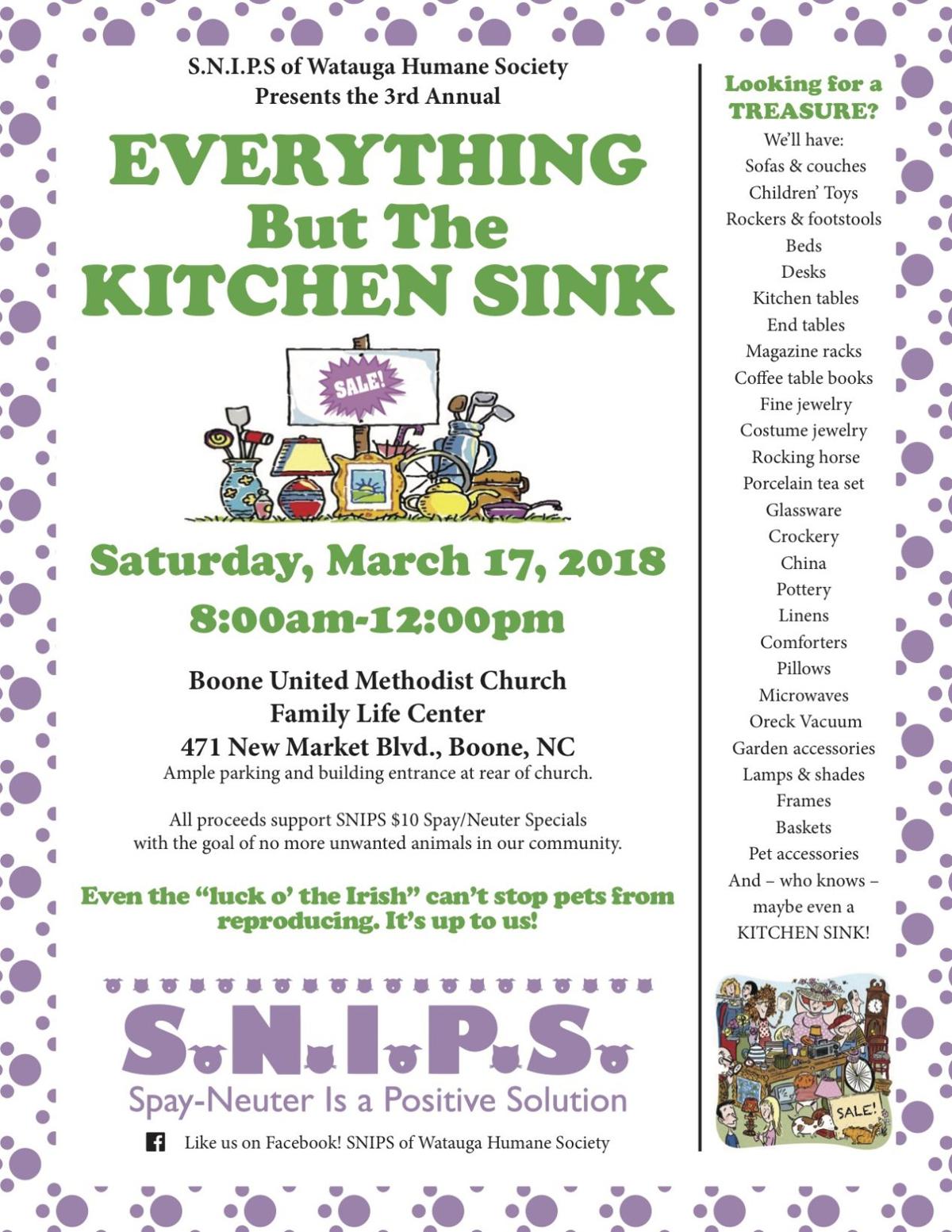Everything But The Kitchen Sink Sale | Rocket Calendar ...