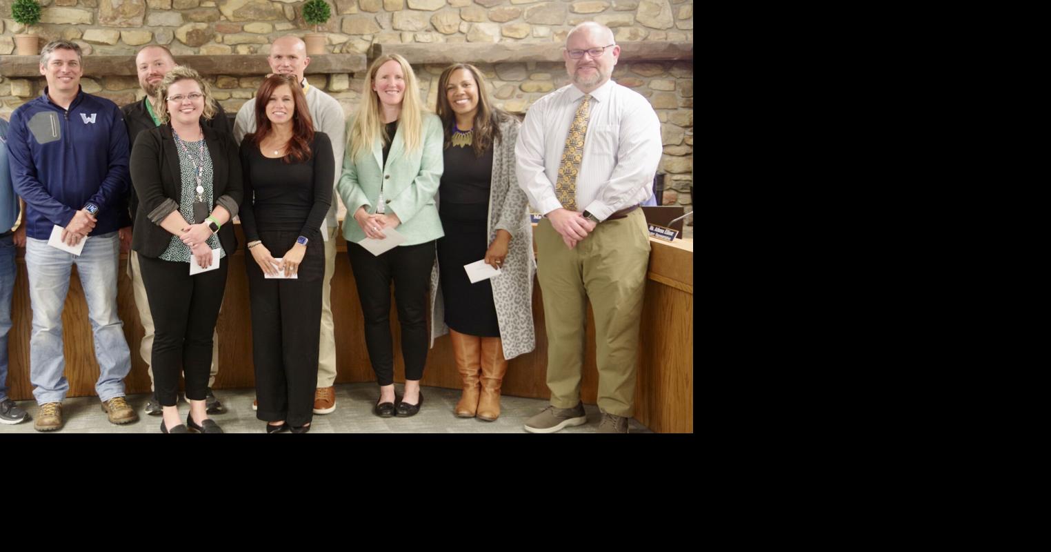 WCS principals recognized at BOE meeting Local News