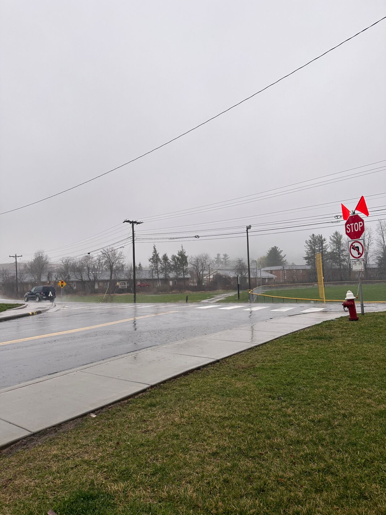 New traffic pattern installed at intersection leading to Boone Greenway ...