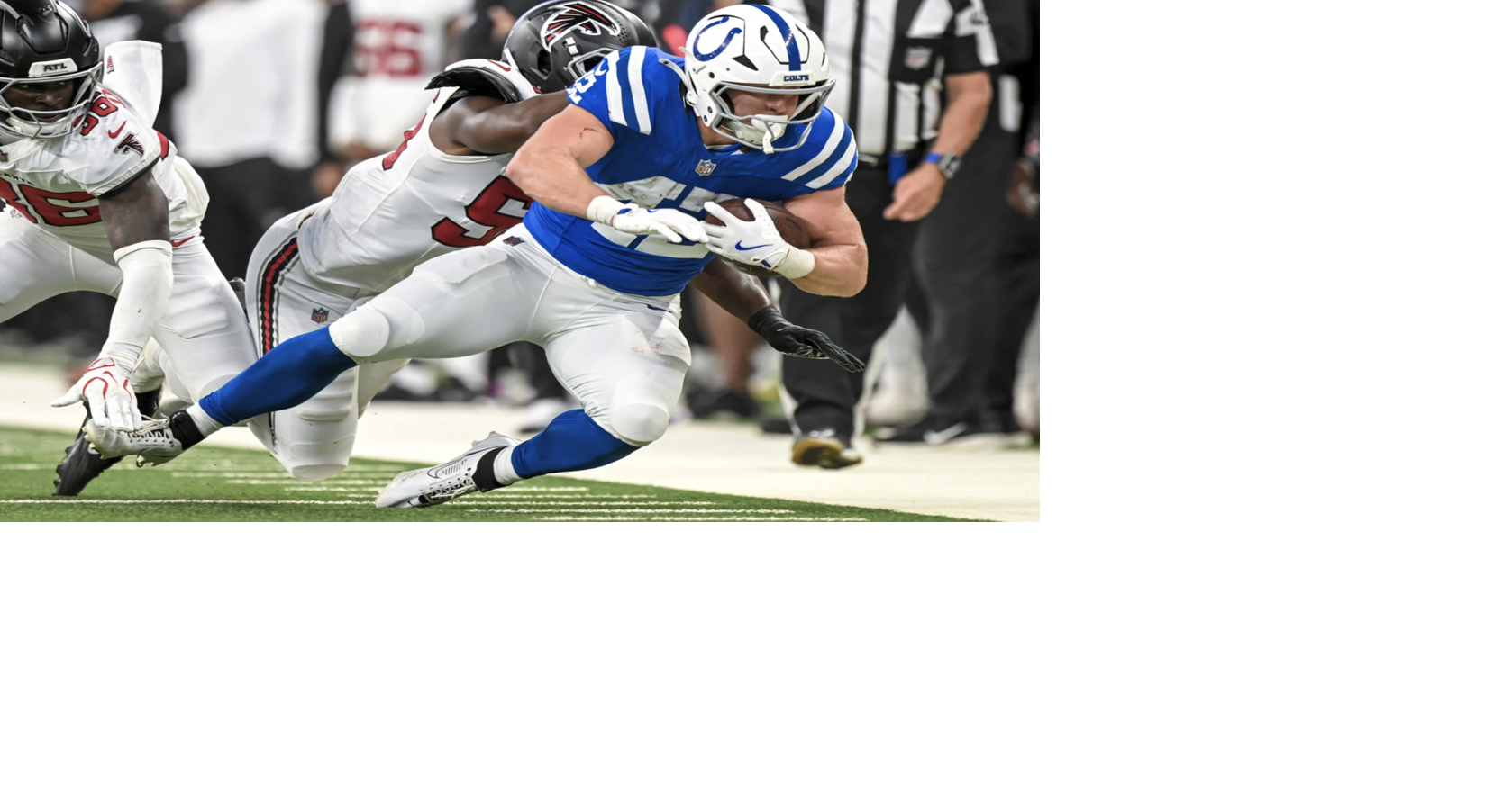 Former Pioneer Castle leads Colts on the ground in second preseason game