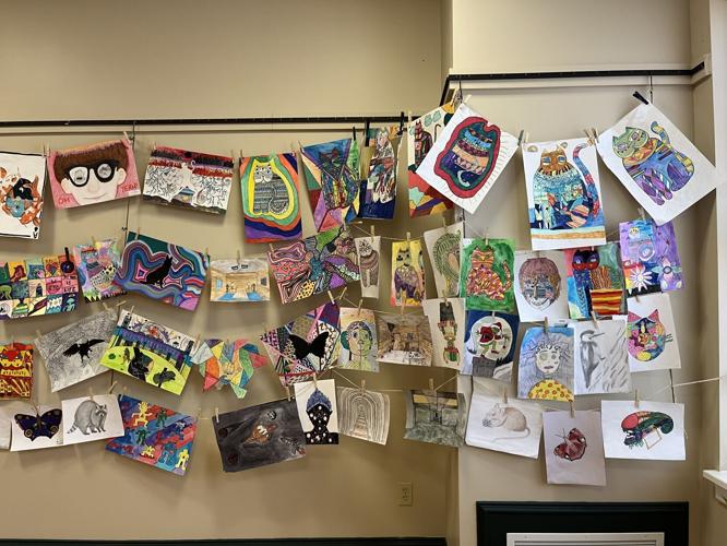 Mitchell and Yancey county student artwork now on display for public