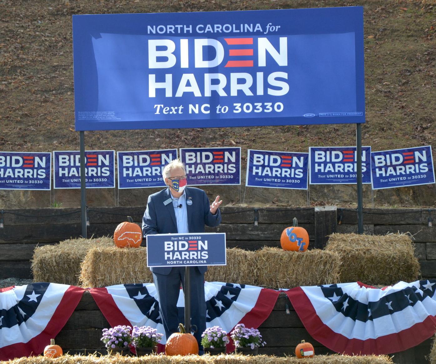 Kamala Harris' husband visits High Country for Biden ...