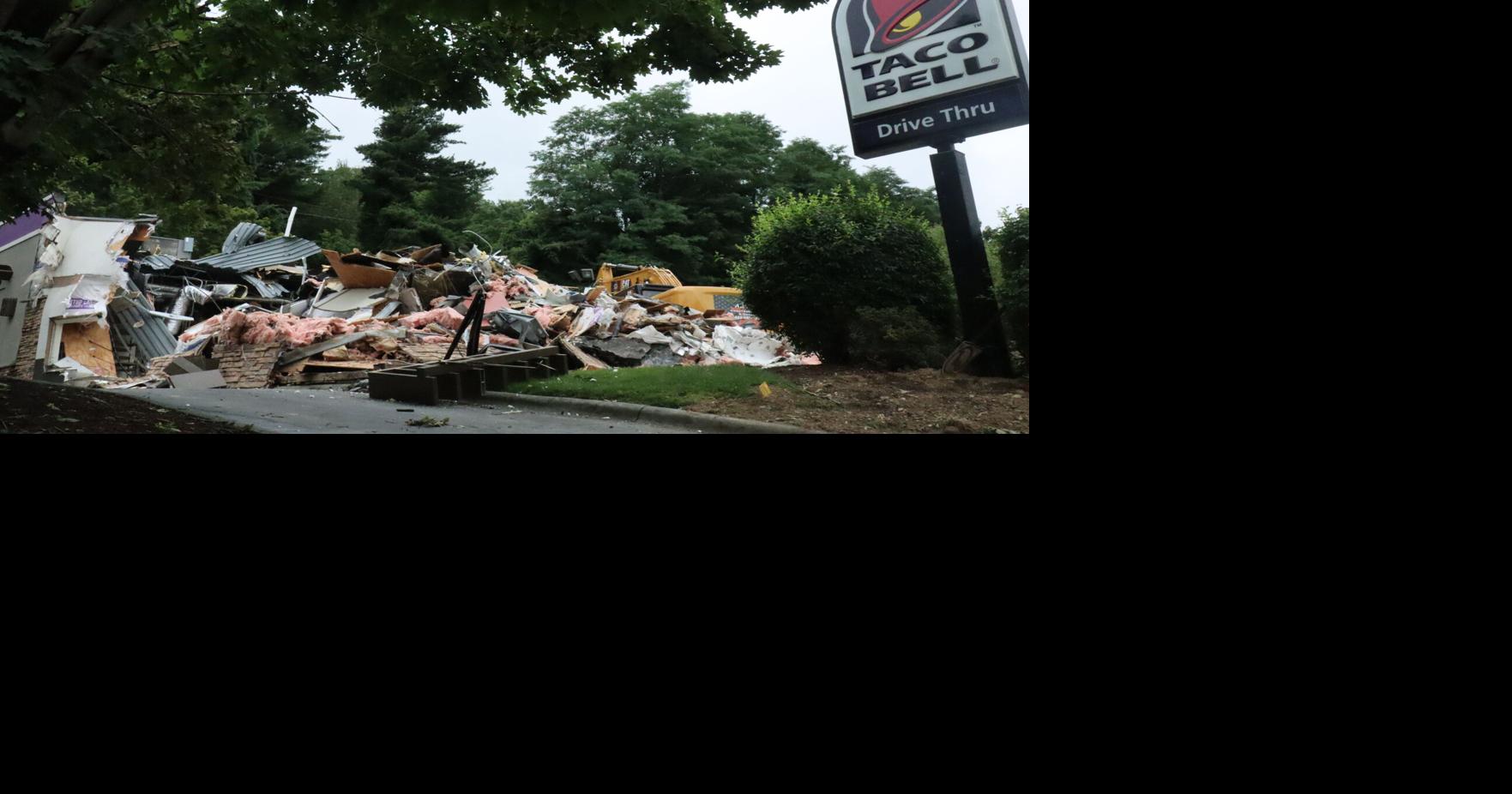 Taco Bell rebuild underway on Blowing Rock Road