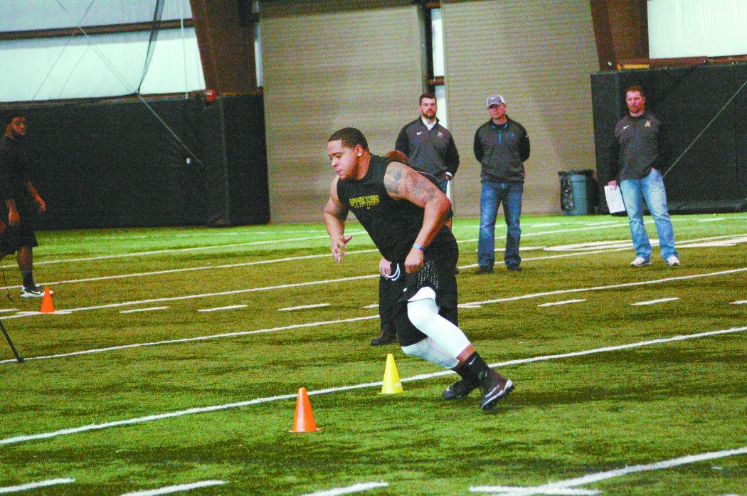 Appalachian State football program holds pro day Sports