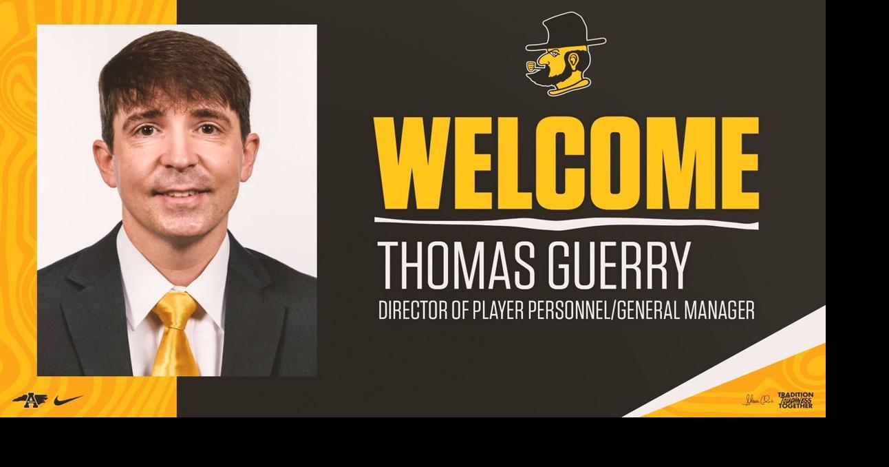 Guerry joins App State football as director of player personnel/general