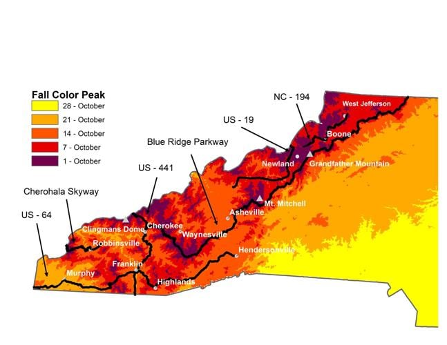 Fall color report Bright colors expected, timeline still uncertain