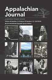 'Appalachian Journal: Black Mountain College special edition'