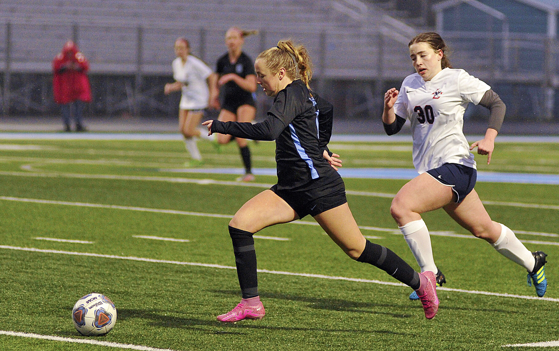Second-half surge lifts Lady Pioneers past Lincoln Charter