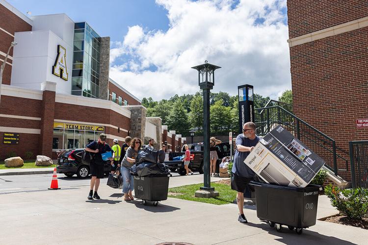 Nearly 6,300 App State students move into residence halls for fall 2023