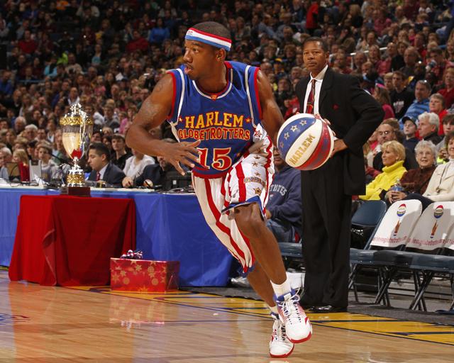 'Buckets' Blakes handles Globetrotters long shots Sports