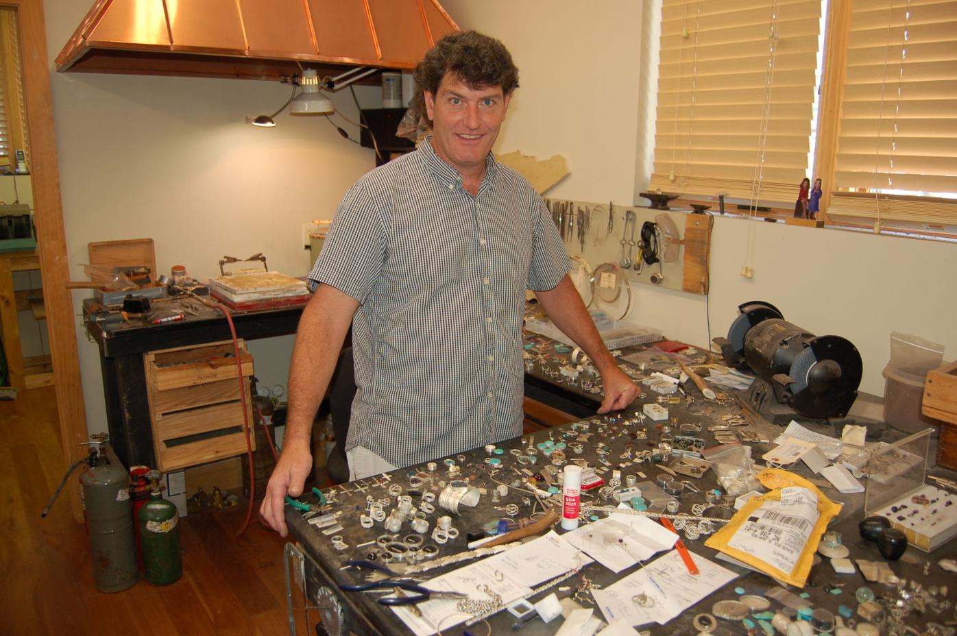 Silversmith celebrates 20 years in Blowing Rock Blowing Rocket