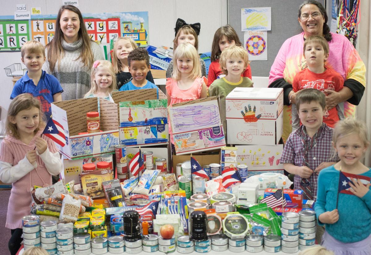 Puerto Rico Kindergarten Class Receives Care Packages From
