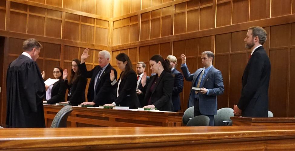 Banks swears in for second term as district attorney | News ...