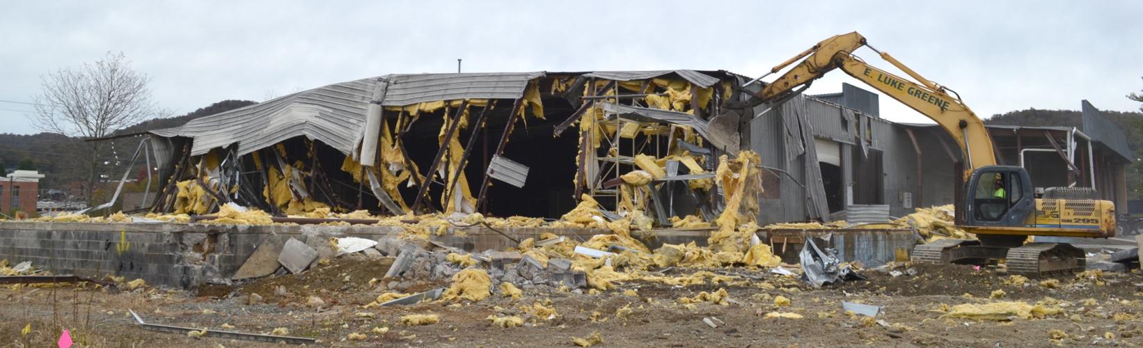 Rec center site, old Lowes demolition Multimedia