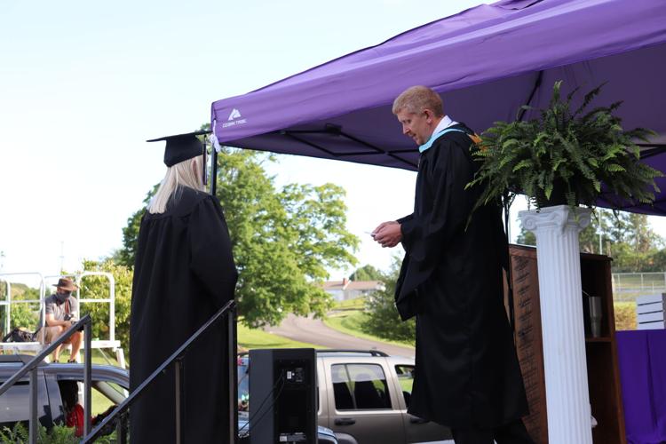 Ashe County High School seniors honored with drive-through graduation ...