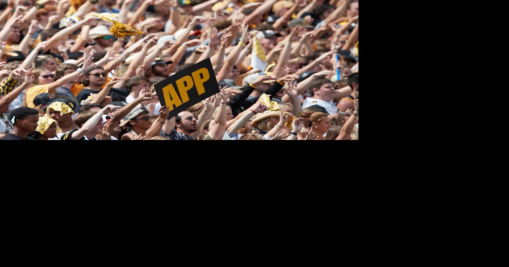 More than 40,000 expected for App State vs ECU football game Saturday