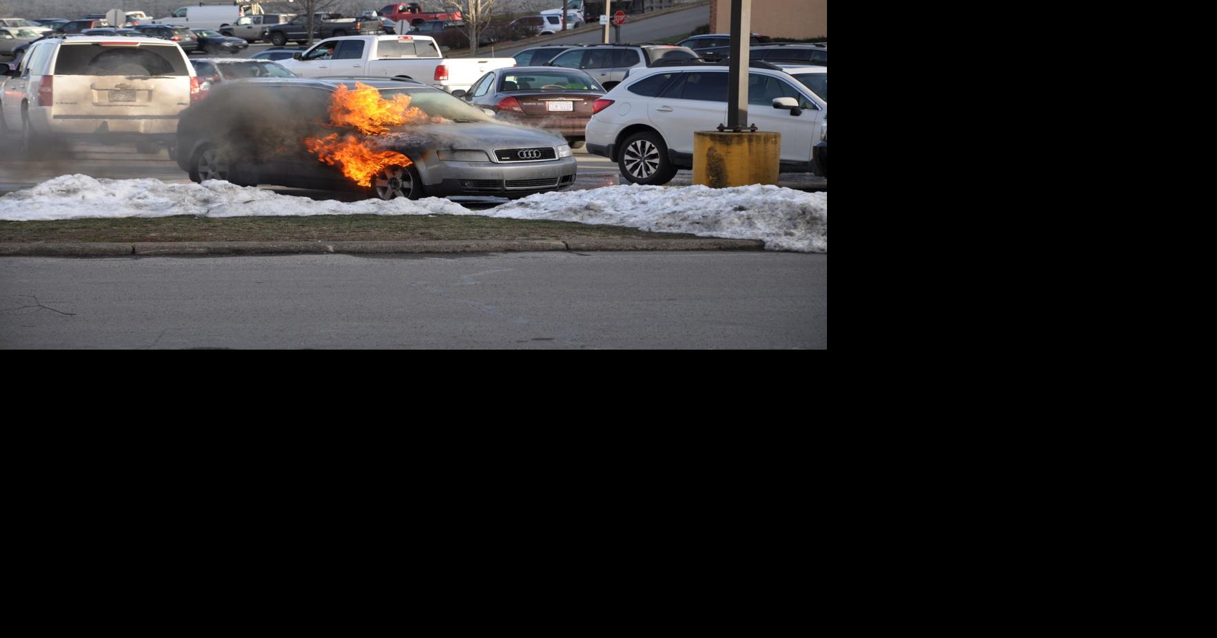 Fire engulfs car at New Market Centre | News | wataugademocrat.com