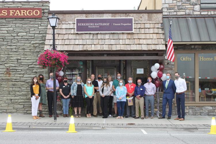 Blowing Rock Chamber hosts Berkshire Hathaway Vincent Properties ribbon