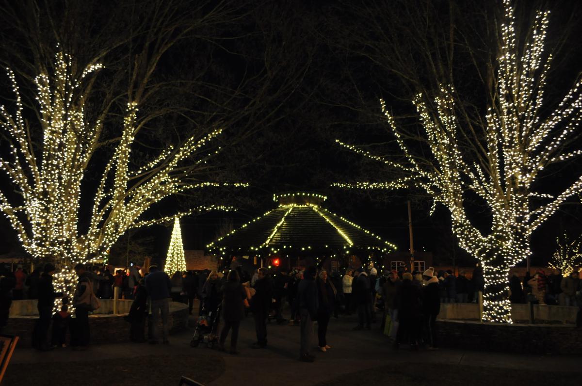 Let there be light! Blowing Rock Christmas season with