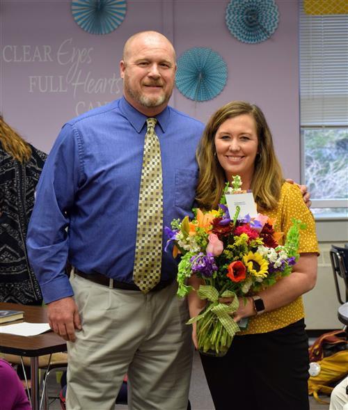 Holt named Blowing Rock School teacher of the year