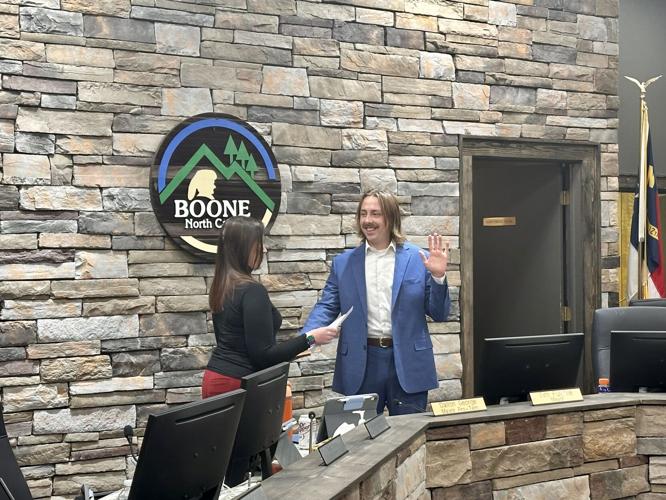 Boone Town Council members take oath of office Local News