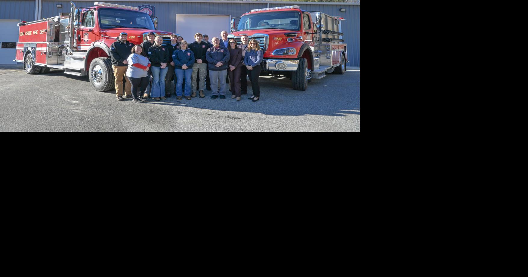 Blue Ridge Energy helps local fire departments purchase new trucks ...