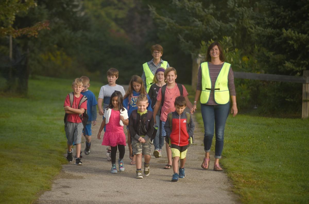 October is International Walk to School Month